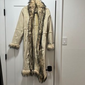 Beige Fur Coat